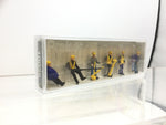 Preiser 10035 HO/OO Gauge Track Maintenance Gang (6) w Tools Exclusive Figure Set