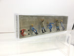 Preiser 10037 HO/OO Gauge Crane Personnel (6) Exclusive Figure Set (A)