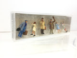 Preiser 10028 HO/OO Gauge Arriving Passengers (6) Exclusive Figure Set (B)
