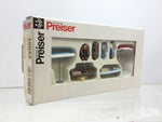 Preiser 10052 HO/OO Gauge Market Stalls (2) w Accessories Exclusive Figure Set