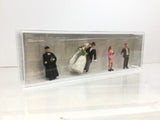 Preiser 10057 HO/OO Gauge Protestant Wedding Group (6) Exclusive Figure Set