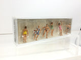 Preiser 10070 HO/OO Gauge Standing Bathing Persons(6) Exclusive Figure Set