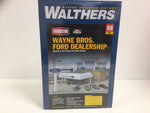 Walthers 933-3483 HO Gauge Wayne Bros. Ford Dealership Kit
