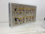 Preiser 10075 HO/OO Gauge Football Team (11) & Referee Figure Set (A)