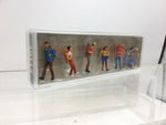 Preiser 10113 HO/OO Gauge Young Travellers (6) Exclusive Figure Set