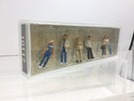 Preiser 10117 HO/OO Gauge Passers By (6) Exclusive Figure Set (A)