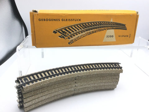 Marklin 5200 HO Gauge M Track 3 Rail Curve x10