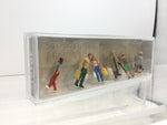 Preiser 10121 HO/OO Gauge People Shopping (6) Exclusive Figure Set