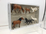 Preiser 10150 HO/OO Gauge Horses (6) Exclusive Figure Set
