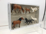 Preiser 10150 HO/OO Gauge Horses (6) Exclusive Figure Set