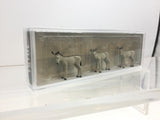 Preiser 10151 HO/OO Gauge Donkeys (3) Exclusive Figure Set