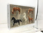 Preiser 10156 HO/OO Gauge Horses (5) Exclusive Figure Set