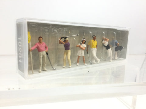 Preiser 10231 HO/OO Gauge Golfers (6) Exclusive Figure Set