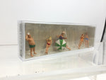 Preiser 10283 HO/OO Gauge Family Krause at the Beach (6) Exclusive Figure Set (B)