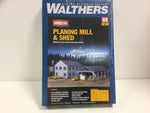 Walthers 933-3059 HO Gauge Planing Mill and Shed Main Building Kit