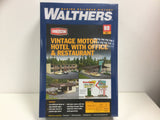 Walthers 933-3487 HO Gauge Vintage Motel with Office & Restaurant Kit