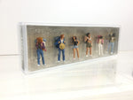 Preiser 10296 HO/OO Gauge Young Backpackers (6) Exclusive Figure Set
