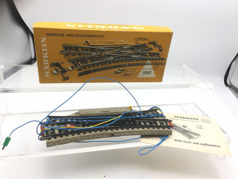 Marklin 5207 HO Gauge M Track Double Slip