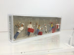 Preiser 10377 HO/OO Gauge At the Bakery (5) Exclusive Figure Set (B)