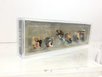 Preiser 10386 HO/OO Gauge Seated Bus/Train Passengers (12) Exclusive Figure Set
