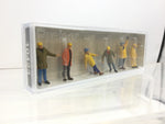 Preiser 10423 HO/OO Gauge Workers in Protective Clothing (6) Excl Figure Set