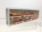Preiser 10429 HO/OO Gauge Sunbathers on Sunbeds (6) Exclusive Figure Set