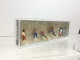 Preiser 10476 HO/OO Gauge Schoolchildren on the Way Home (6) Exclusive Figure Set