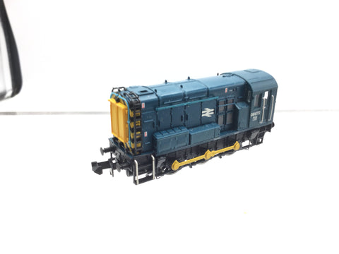 Graham Farish 371-015C N Gauge BR Blue Class 08 08672 (L1)