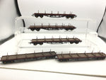 Bachmann 38-152 OO Gauge EWS BDA Bolster Wagon x5