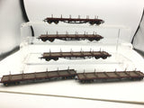 Bachmann 38-152 OO Gauge EWS BDA Bolster Wagon x5