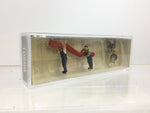 Preiser 10568 HO/OO Gauge Carpet Fitters (3) and Accessories Excl Figure Set