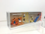 Preiser 10616 HO/OO Gauge Playing Children Scene (7) Exclusive Figure Set