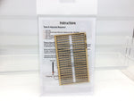Scale Model Scenery LX058 OO Gauge 4ft Fence Posts (pre-drilled) Laser Cut Kit