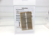 Scale Model Scenery LX058 OO Gauge 4ft Fence Posts (pre-drilled) Laser Cut Kit
