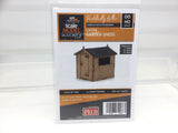 Scale Model Scenery LX154 OO Gauge Garden Sheds Laser Cut Kit
