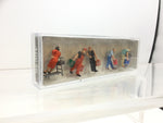Preiser 10656 HO/OO Gauge At the Drinks Store (5) Exclusive Figure Set
