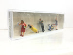 Preiser 10675 HO/OO Gauge At the Bookstore (5) Exclusive Figure Set