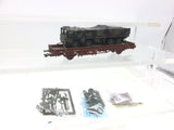 Roco Minitanks 809 HO Gauge DB Flat Wagon with Truck Load