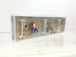 Preiser 10739 HO/OO Gauge On the Park Bench (6) Exclusive Figure Set