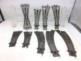 Job Lot of Peco OO Gauge Setrack Points and Crossings