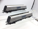 Accurascale 2604GBRF2 OO Gauge GBRF HYA Bogie Hopper Wagon - Pack 2 (Lot 1)