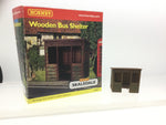 Hornby R8680 OO Gauge Wooden Bus Shelter