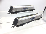 Accurascale 2604GBRF2 OO Gauge GBRF HYA Bogie Hopper Wagon - Pack 2 (Lot 2)