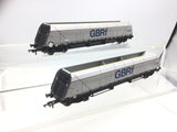 Accurascale 2604GBRF2 OO Gauge GBRF HYA Bogie Hopper Wagon - Pack 2 (Lot 2)
