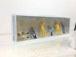 Preiser 14128 HO/OO Gauge Crane Personnel (6) Standard Figure Set