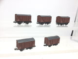 Peco NR-43B N Gauge BR Twin Vent Van W11275 x5