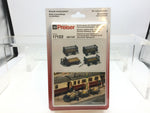 Preiser 17122 HO/OO Gauge DB Electric Vehicle & Carts (3) Kit
