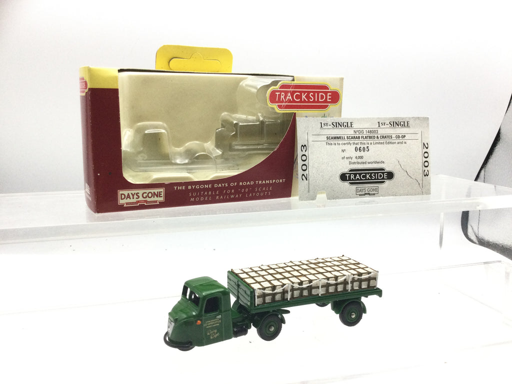 Miniature Lledo 1/76 Scammell 6 Roues - Van BB1002 - Plate Brewery - Occasion