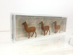 Preiser 20389 HO/OO Gauge Circus Llamas (3) Figure Set