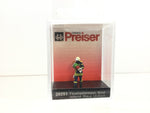 Preiser 28251 HO/OO Gauge Fireman (Blue Uniform) Saving Child Figure
